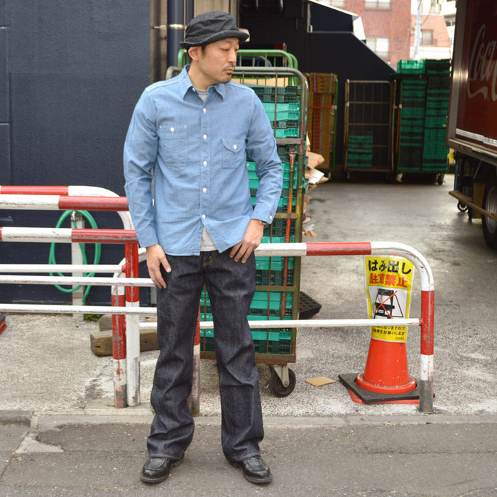 SUGAR CANE  SC42321  14oz.DENIM BOOT CUT