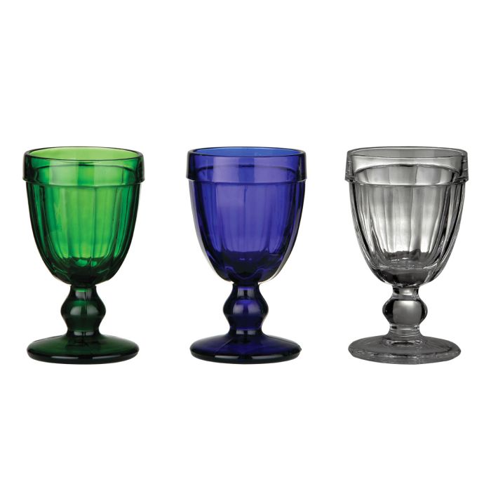 Sundae Glass Goblet - Blue - Modern Home Interiors
