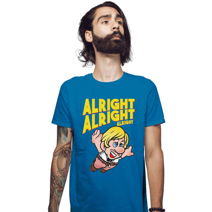 Shirts Fitted Shirts, Mens / Small / Sapphire Super Alright Bros.