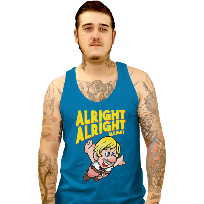Tank Top, Unisex / Small / Sapphire