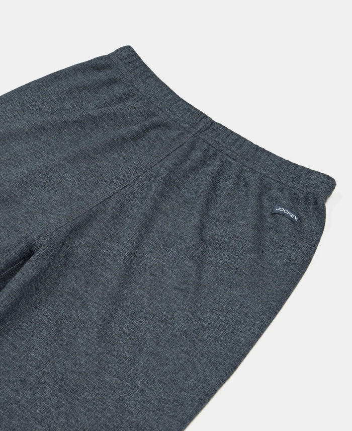 Super Warm Kid's Super Combed Cotton Rich Brushed Thermal Long John with StayWarm Treatment - Charcoal Melange