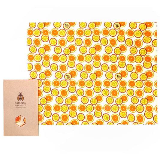 SuperBee Beeswax Food Wrap - Super Large 40cm x 50cm