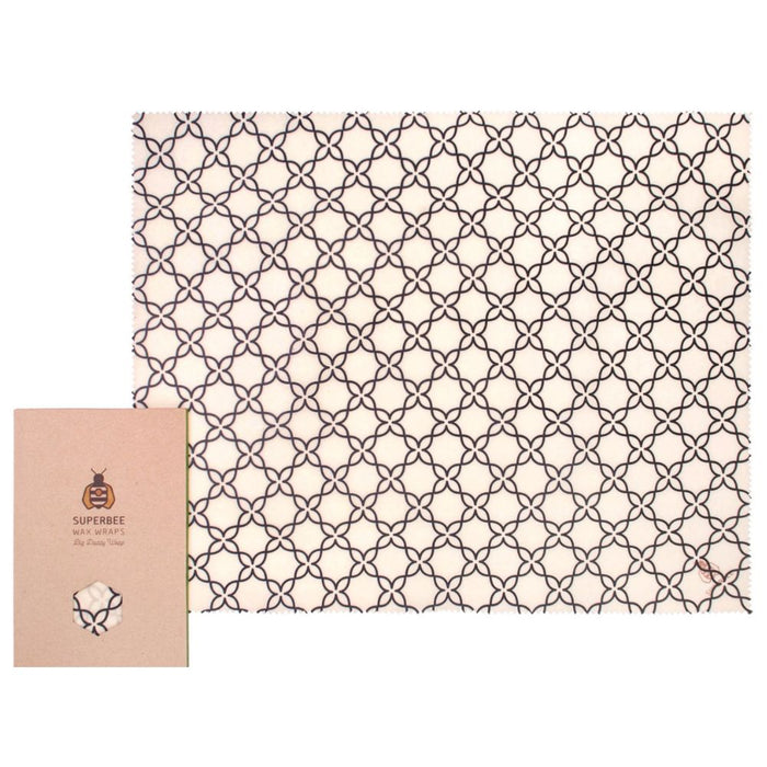 SuperBee Beeswax Food Wrap - Super Large 40cm x 50cm