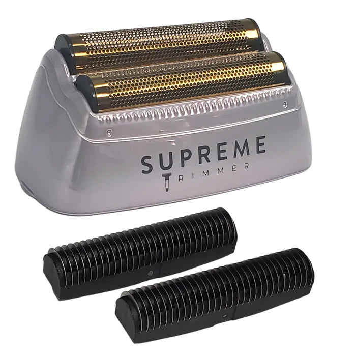 Supreme Trimmer CRUNCH™ Foil & Cutter Replacement Kit - Gray