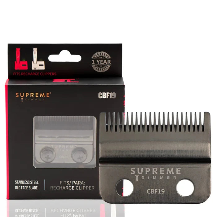 Supreme Trimmer Replacement Fade Blade For Recharge Clipper