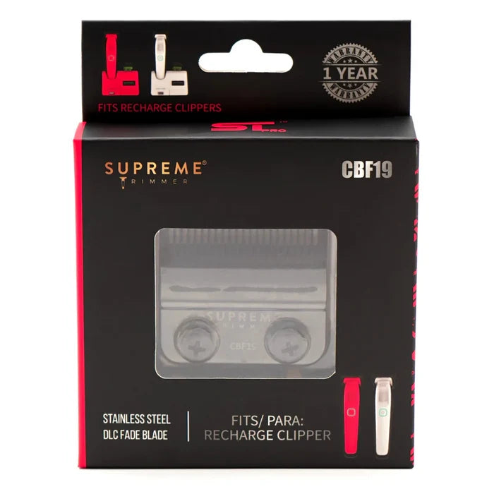 Supreme Trimmer Replacement Fade Blade For Recharge Clipper