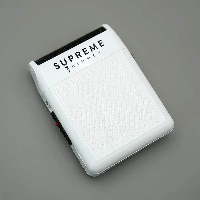 Supreme Trimmer Solo Single Foil Shaver - White