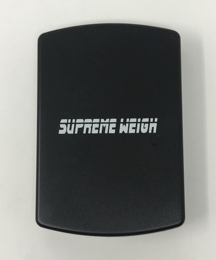 SUPREME WEIGHT Digital Pocket Scale 600g by 0.01g, Gram Scale (SW03) - Black