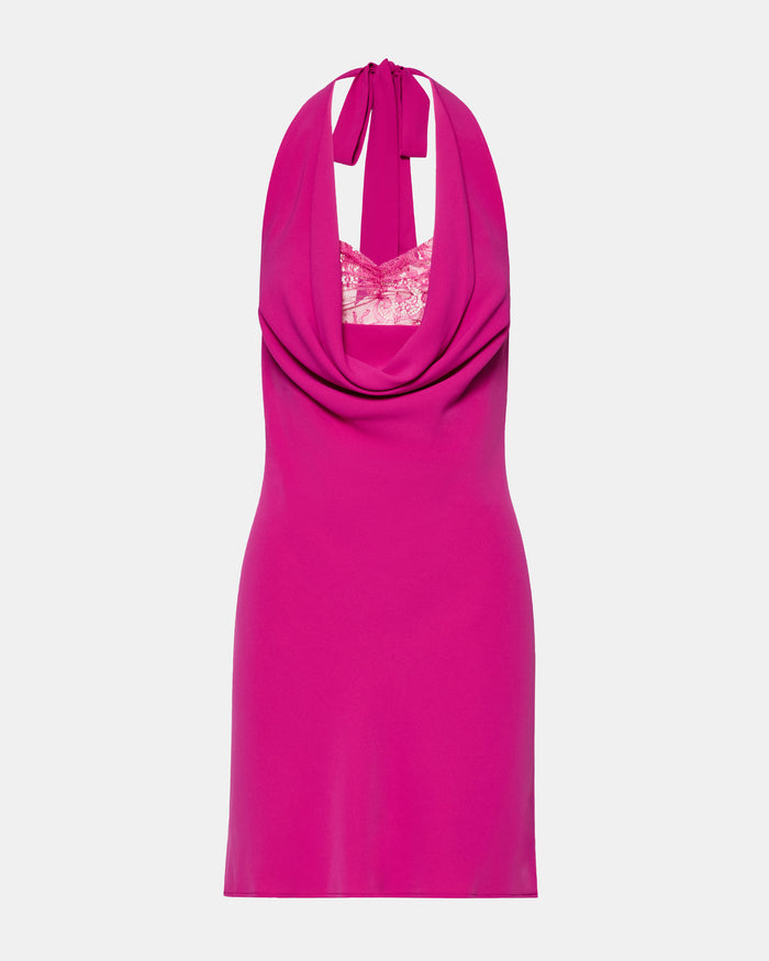SUZU DRESS FUCHSIA