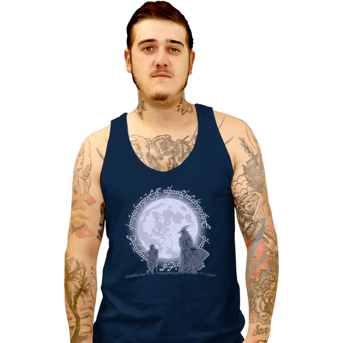 Tank Top, Unisex / Small / Navy