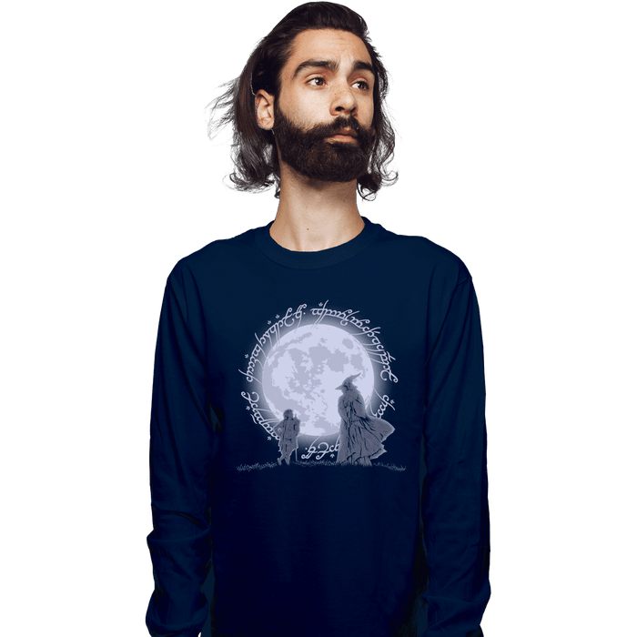 Long Sleeve Shirts, Unisex / Small / Navy