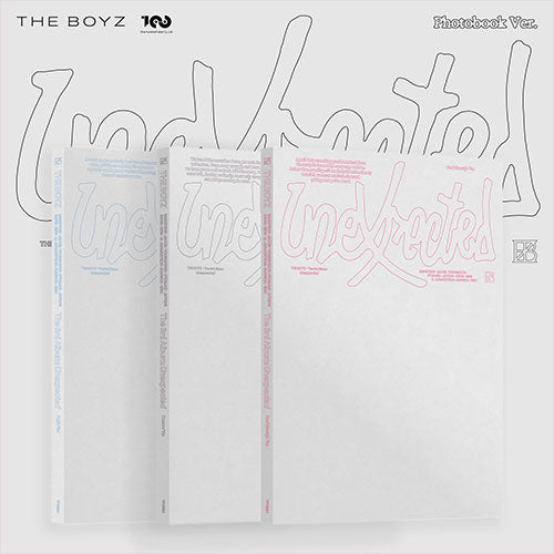 THE BOYZ - UNEXPECTED 3RD ALBUM PHOTOBOOK RANDOM - COKODIVE
