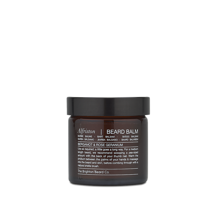 The Brighton Beard Co. Alfriston Beard Balm Bergamot & Rose Geranium 60ml