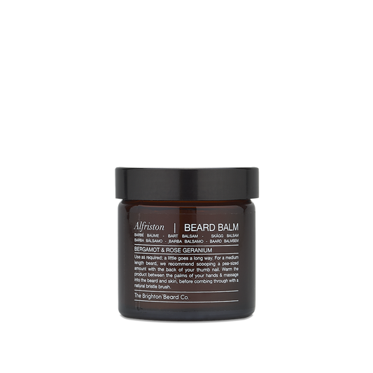 The Brighton Beard Co. Alfriston Beard Balm Bergamot & Rose Geranium 60ml