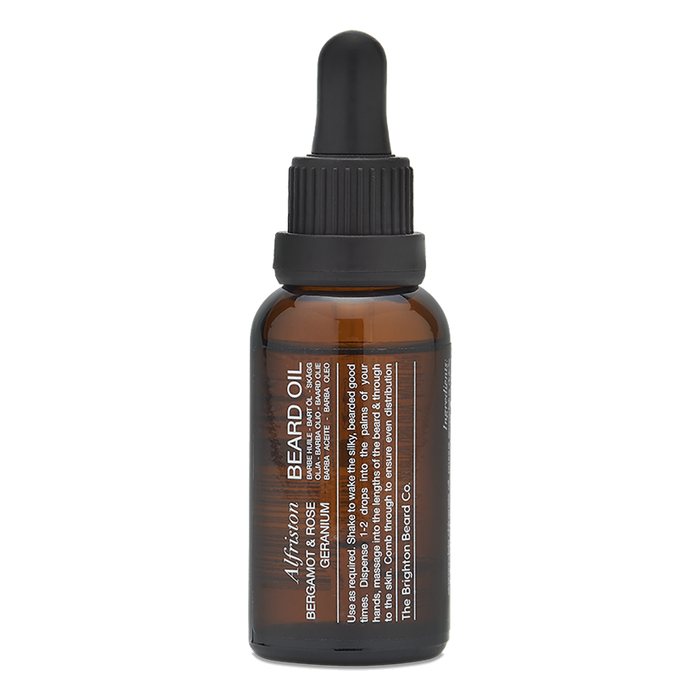 The Brighton Beard Co. Alfriston Beard Oil Bergamot & Rose Geranium 30ml
