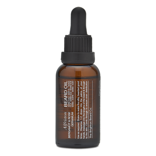The Brighton Beard Co. Alfriston Beard Oil Bergamot & Rose Geranium 30ml