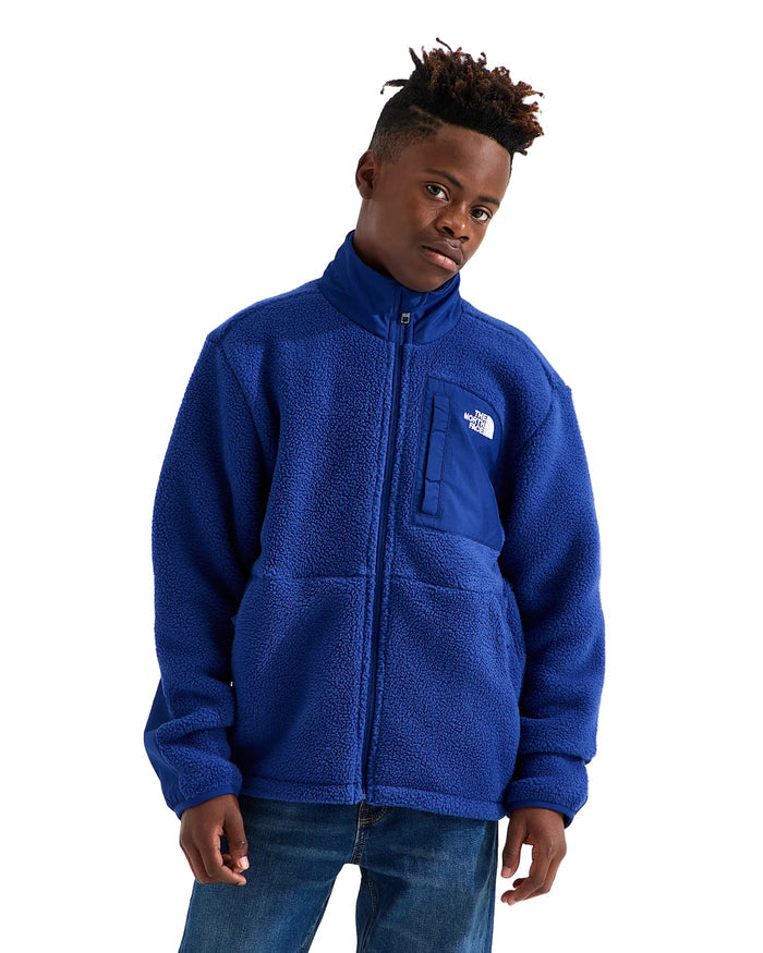 The North Face Boys' Yumiori Off Peak Full Zip Jacket Apparel North Face Bold Blue-NLV XSmall