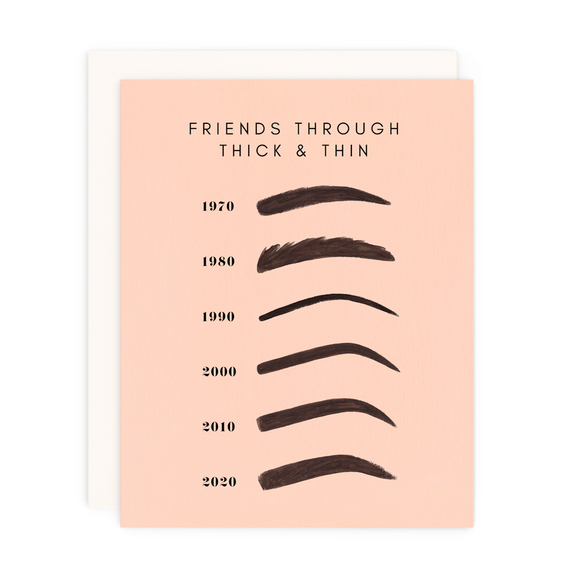 Thick and Thin Card