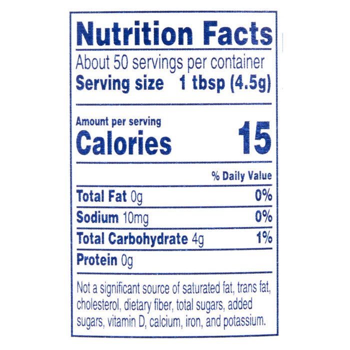 Thick & Easy Food and Beverage Thickener, Unflavored Powder, 8 oz Cannister - 17938-Single - LL Medico