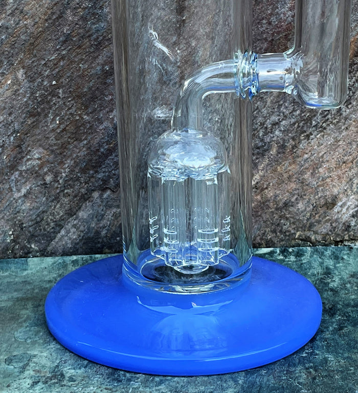 Thick Glass Straight 14" Best Rig 6 Arm Tree Perc 14mm Diamond Bowl