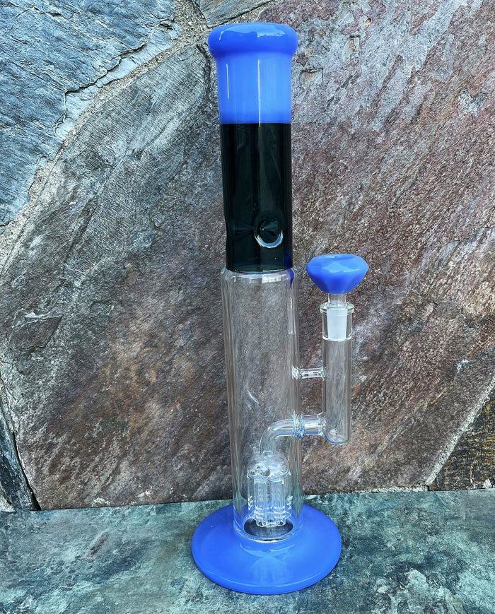 Thick Glass Straight 14" Best Rig 6 Arm Tree Perc 14mm Diamond Bowl