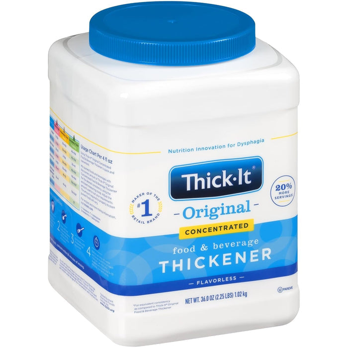 Thick-It Concentrated Food and Beverage Thickener, Unflavored, 36 oz - J587-C6800-Single - LL Medico