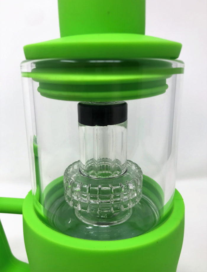 Thick Silicone Detachable Large Jug 13" Rig Shower & Dome Perc Silicone Bbowl