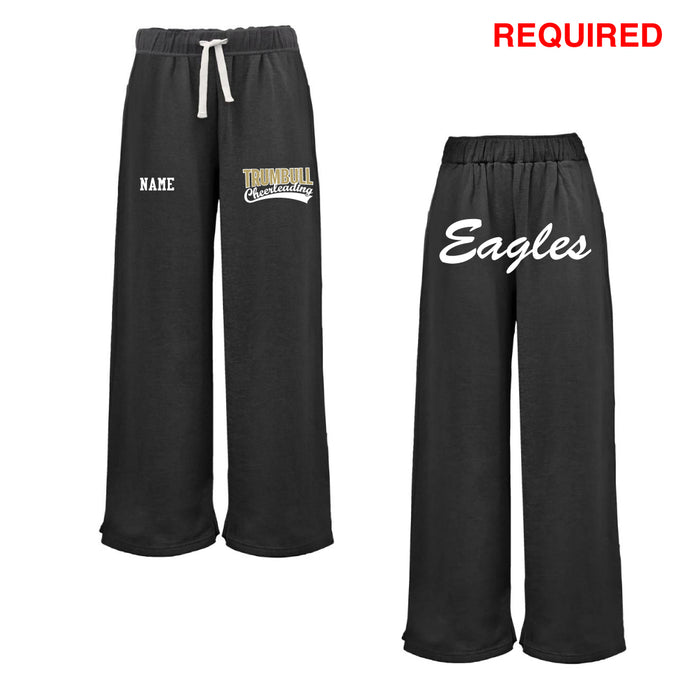 THS Cheer Wide Leg Sweatpants-REQUIRED Logowear THS Cheer Ladies XS