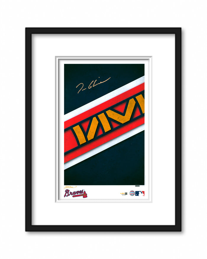 Tom Glavine Autographed Artwork Pre-sale - Authenticated