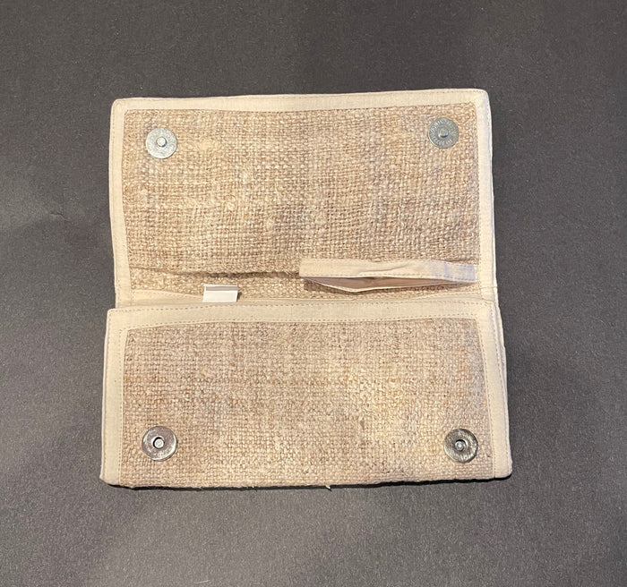 Trifold Long Clutch - Organic Hemp Unisex Wallet