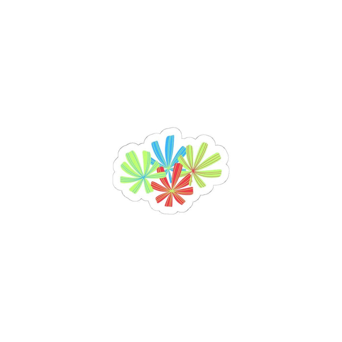 tropical stickers aesthetic design