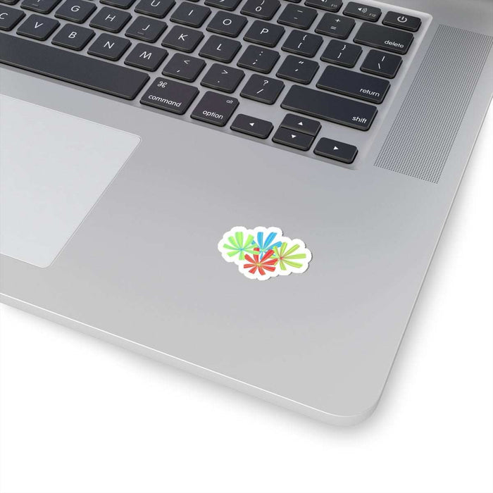 tropical stickers aesthetic design