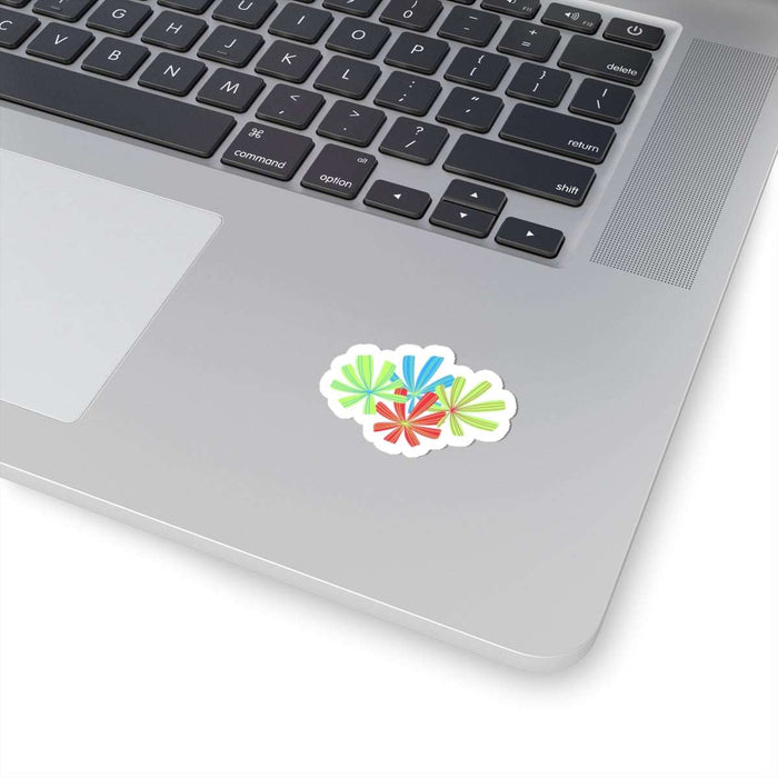 tropical stickers aesthetic design
