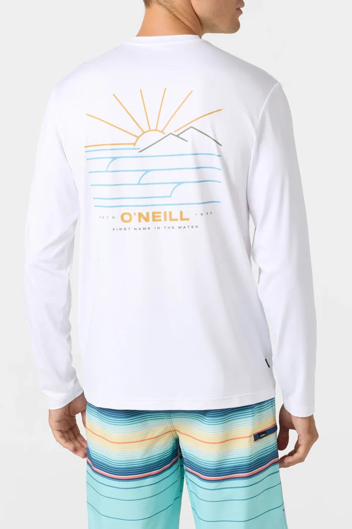 TRVLR UPF LS TEE SUNSET