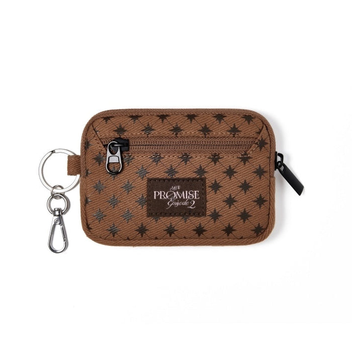 TXT - ACT : PROMISE EP.2 WORLD TOUR OFFICIAL MD MULTI MINI POUCH (BROWN) - COKODIVE