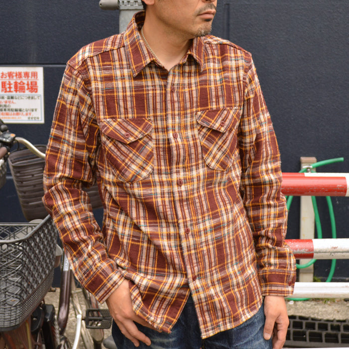 UES "502655" SLAB FLANNEL SHIRTS