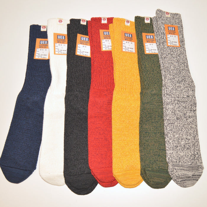 UES ”SX-10” Melange Crew Socks