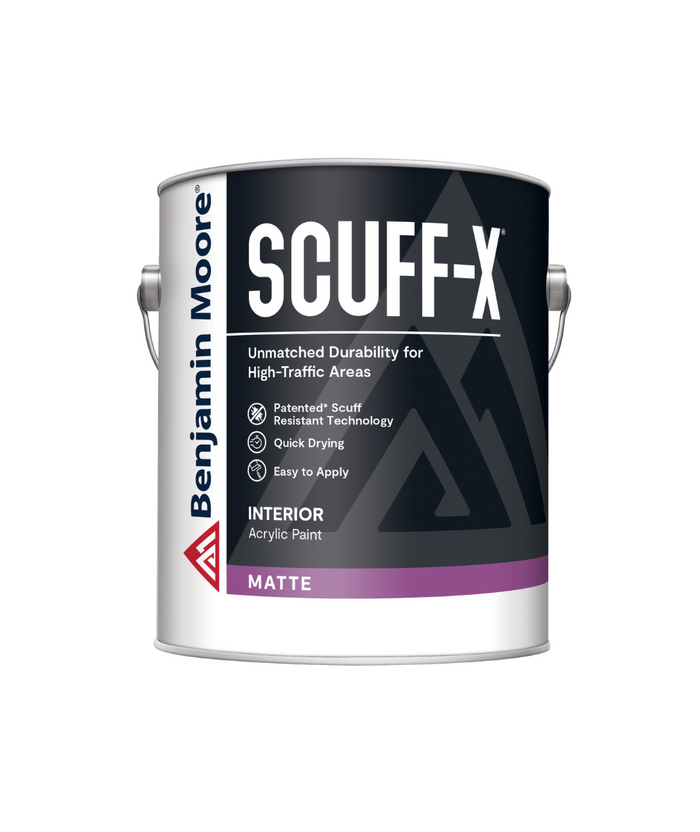 Benjamin Moore Ultra Spec Scuff-X Interior Paint Matte available at Gleco Paints in PA.