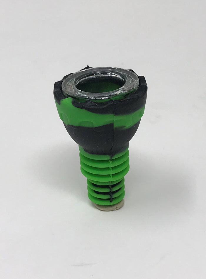 Unbreakable Detachable Silicone 14" Bong Ice Catcher Silicone Bowl Silicone Pipe
