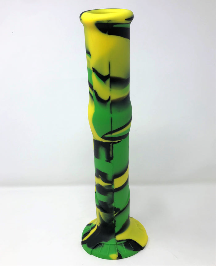 Unbreakable Detachable Silicone 14" Bong Ice Catcher Silicone Bowl Silicone Pipe
