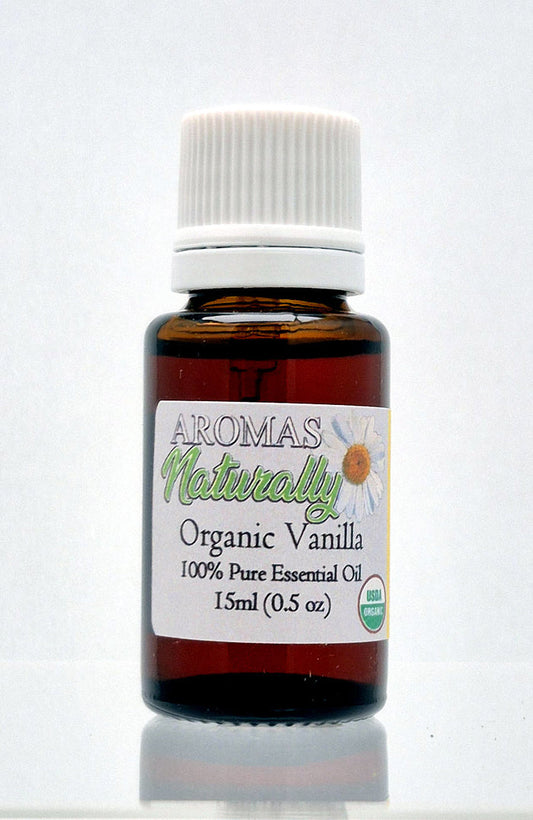 Vanilla Organic Essential Oil - 15 ml