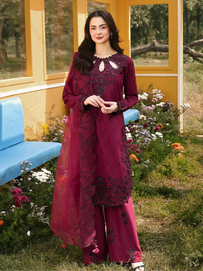 Vibrant Floral Print in Luxurious Fabric