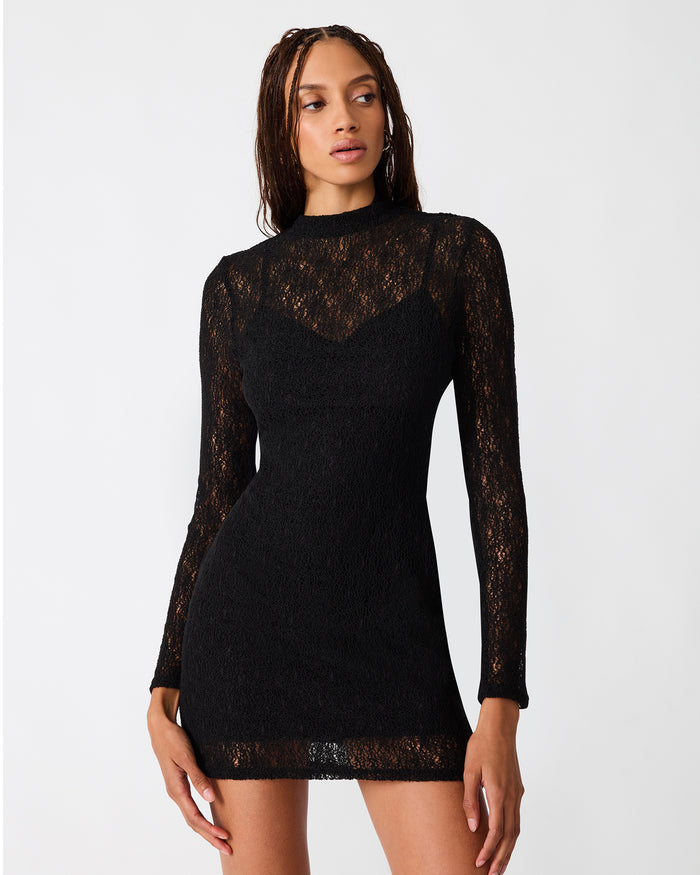 VIVIENNE DRESS BLACK
