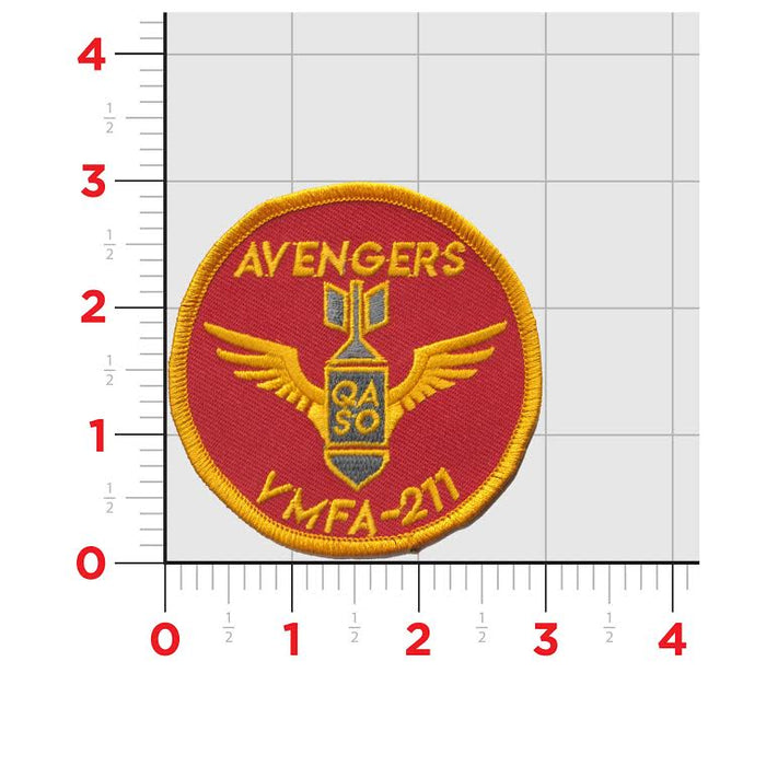 VMFA-211 Wake Island Avengers QASO Patch