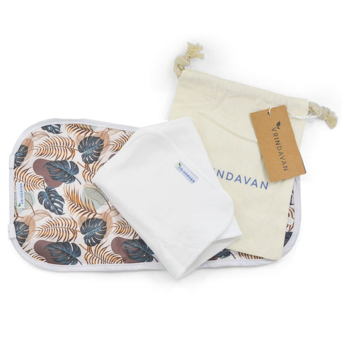 Vrindavan Reusable Castor Oil Pack with Organic Cotton Insert
