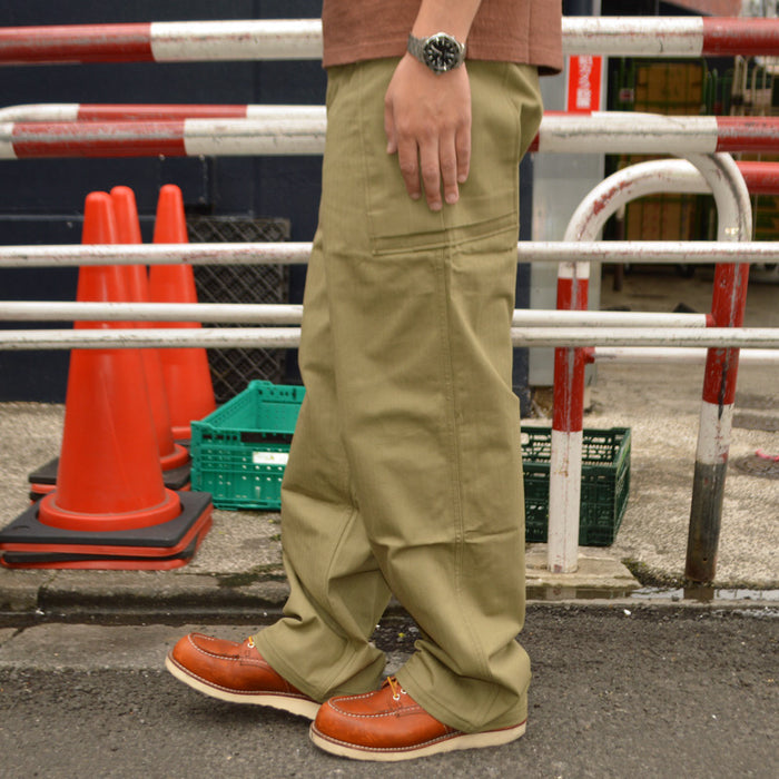 WARE HOUSE "1098" U.S.ARMY HERRINGBONE PANTS