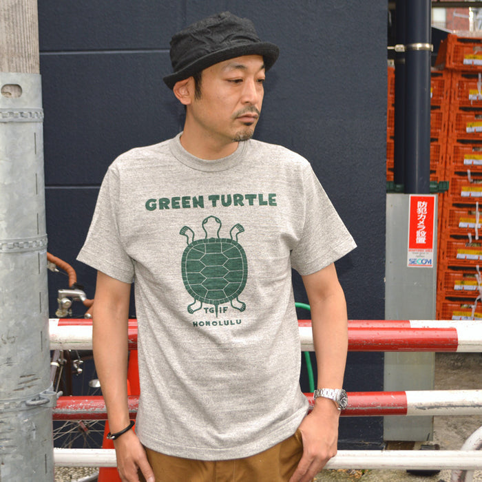 WAREHOUSE "4601" S/S Tee "GREEN TURTLE"