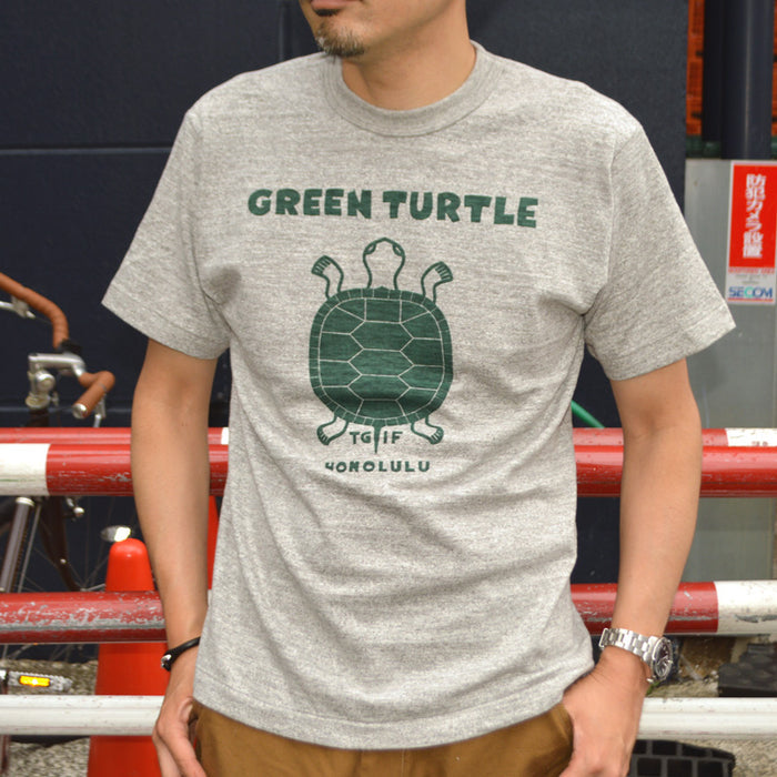 WAREHOUSE "4601" S/S Tee "GREEN TURTLE"