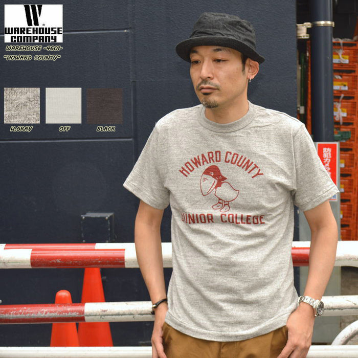 WAREHOUSE "4601" S/S Tee "HOWARD COUNTY"
