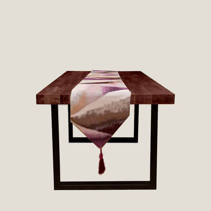 Washed Red Table Runner